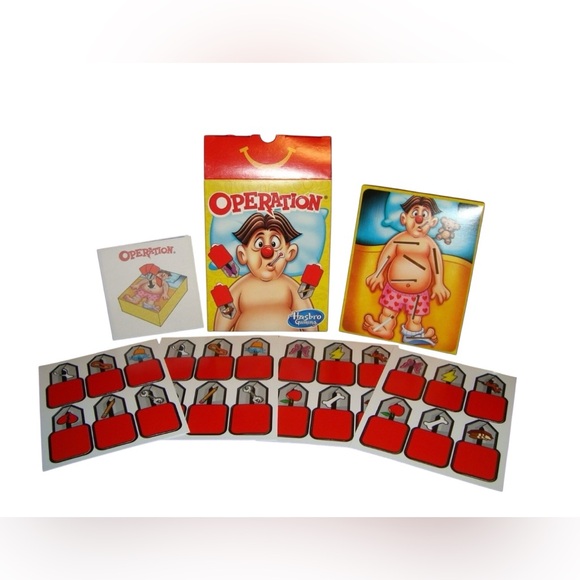 2022 Hasbro McDonalds Version of Classic Game Operation - Happy Meal Toy - Picture 2 of 6